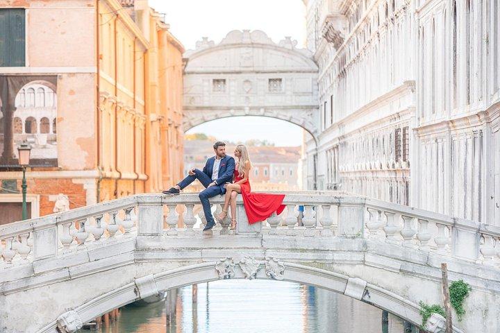 Séance photo romantique privée de 2 heures à Venise