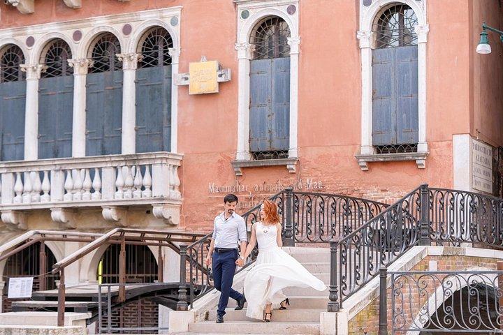 Séance photo romantique privée de 2 heures à Venise
