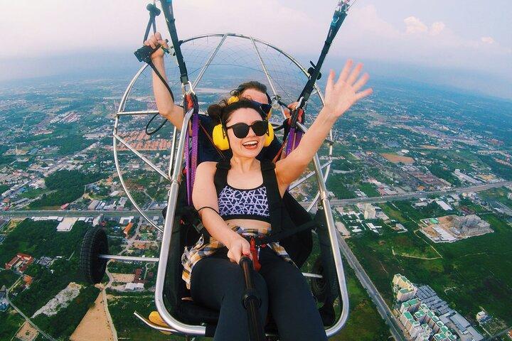 Paramotor-ervaring in Pattaya inclusief ophaalservice