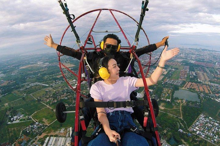 Paramotor-oplevelse i Pattaya inkluderer afhentningsoverførsel
