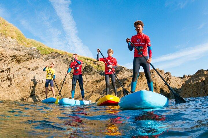 Paddleboard autour de la côte de Newquay