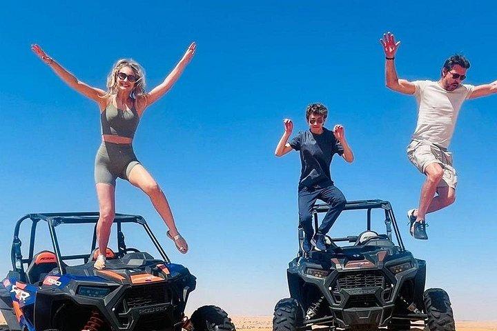 Dubai Red Dune Buggy Adventure on Open Desert Trails