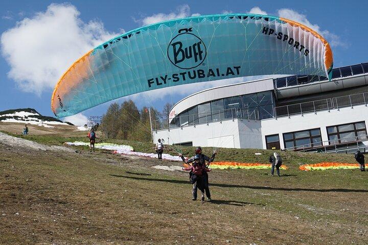 Paragliding Vandring & Flygupplevelse Stubai nära Innsbruck
