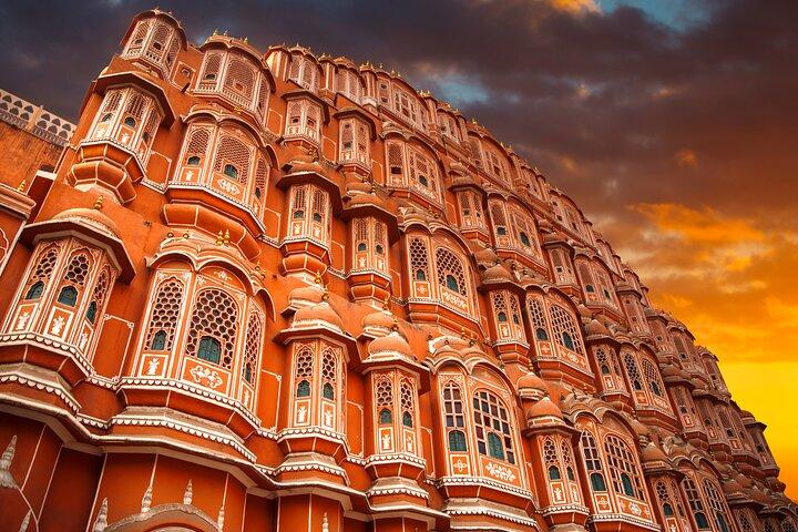 3-tägige private Tour durch Paläste, Forts und Taj Mahal ab Jaipur