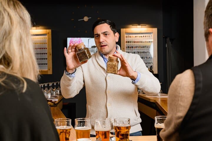 Beer Tasting Evening Experience in Athens with Greek Cheeses