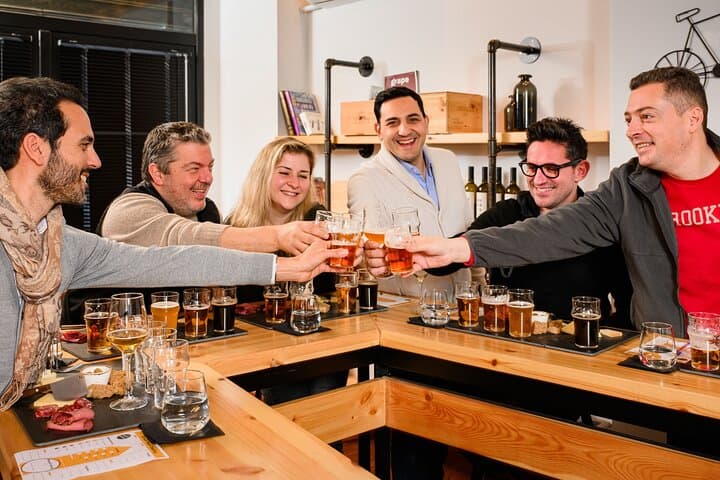 Beer Tasting Evening Experience in Athens with Greek Cheeses