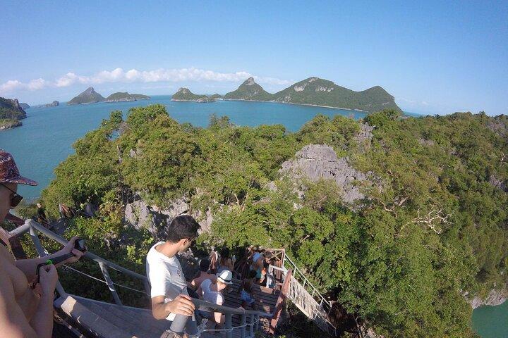 Visite VIP en petit groupe du parc marin national d'Angthong
