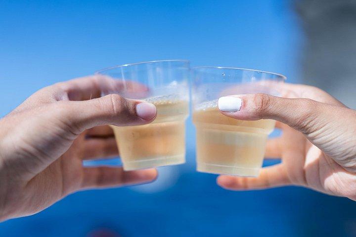 サントリーニ カルデラ デイ トラディショナル クルーズ、お食事とお飲み物付き