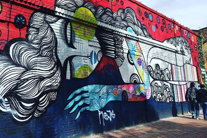 Visite des graffitis de La Candelaria