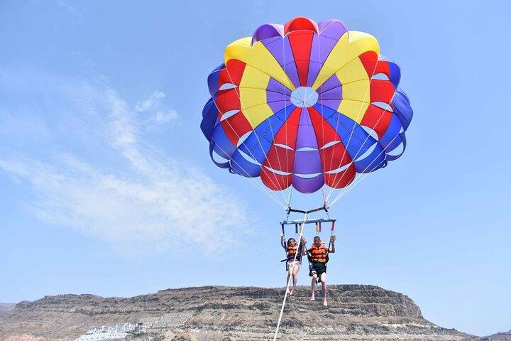 Parachute ascensionnel à Taurito Mogán ou à Playa del Inglés