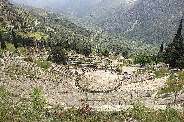 Tour privato di lusso di Delfi Full Day Tour