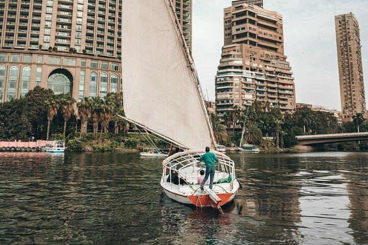 Felucca Ride op de Nijl in Cairo