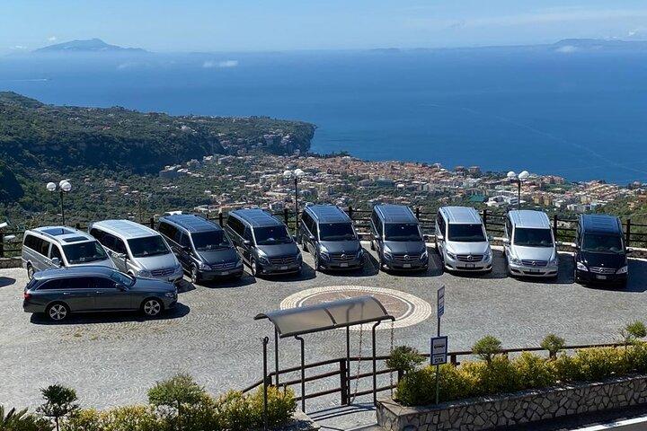 Transfer privado de Positano para Nápoles