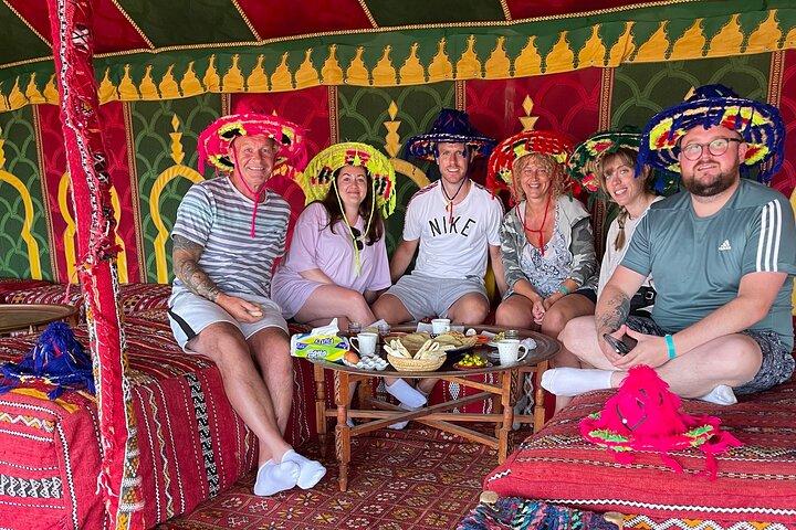 Volo in mongolfiera con colazione berbera