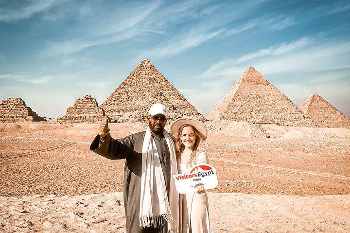 Visitez les pyramides de Gizeh et le Sphinx - Journée complète