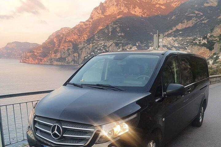 Transferência privada de Positano para Nápoles