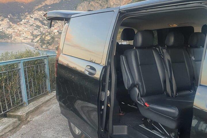 Transferência privada de Positano para Nápoles