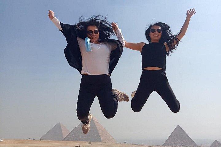 Thrilling Half-Day: Discover Pyramids, Sphinx, Camel Ride& Lunch!