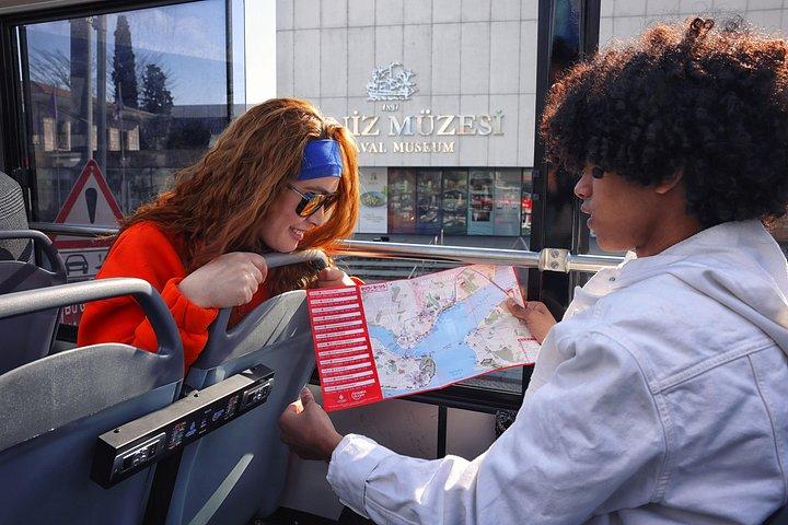 イスタンブール・コンボ：ホップオン・ホップオフバスツアー＆ボスポラスクルーズ