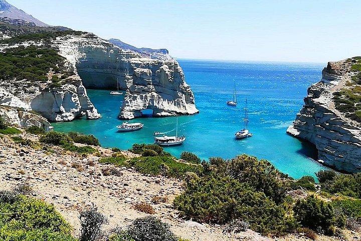 ミロス島、ミコノス島、サントリーニ島、アテネへの 15 日間のリラックス ツアー