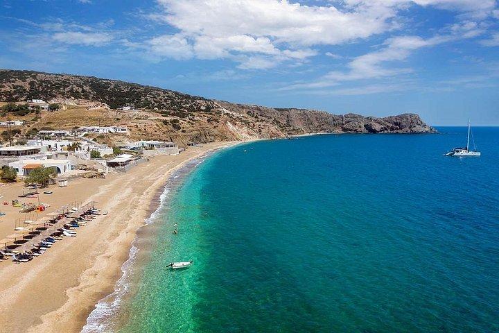 ミロス島、ミコノス島、サントリーニ島、アテネへの 15 日間のリラックス ツアー