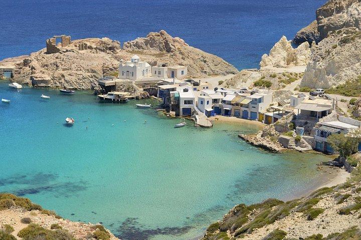 ミロス島、ミコノス島、サントリーニ島、アテネへの 15 日間のリラックス ツアー