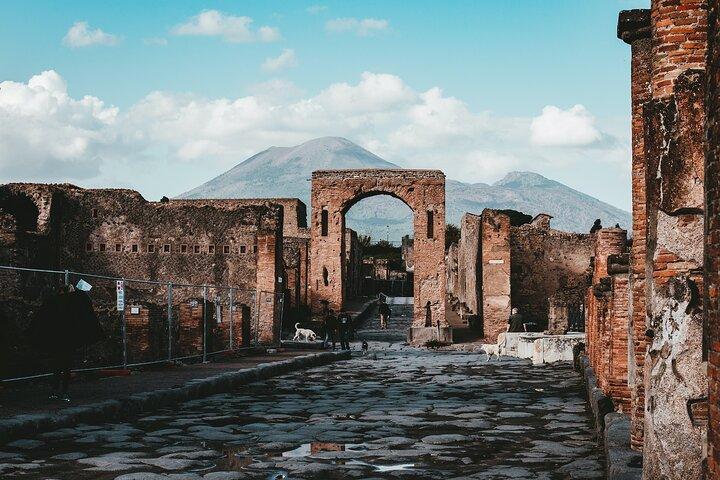 Privat rundtur i Pompeji eller Herculaneum vid solnedgången