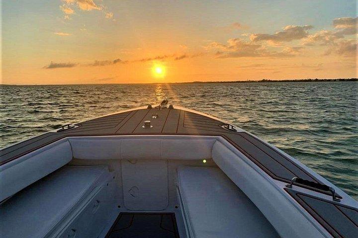 Private Bootsfahrt bei Sonnenuntergang in Key Largo