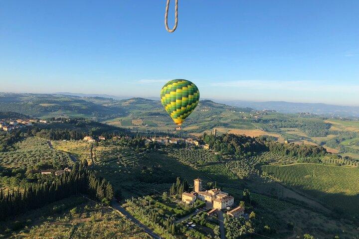 Ervaar de magie van Toscane vanuit een heteluchtballon