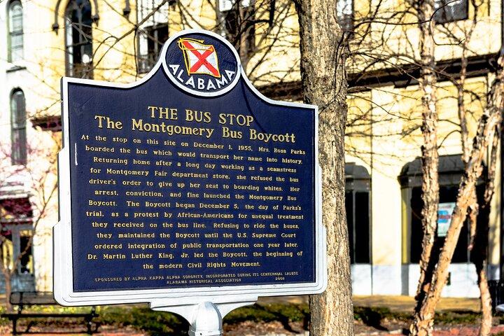 Montgomery Civil Rights Walk of Freedom Self Guided (GPS) Walking Tour