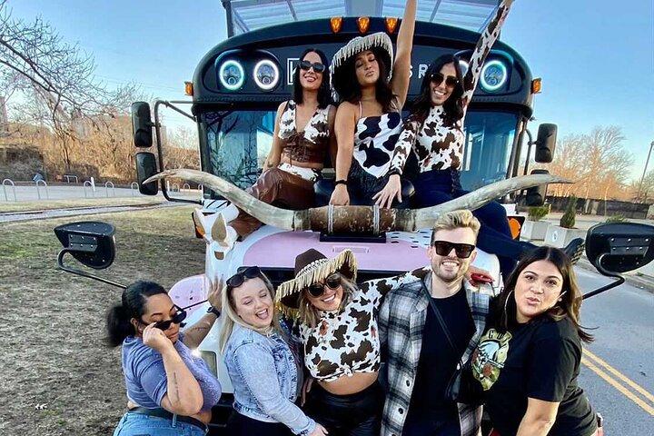 Nashville's Wildest Honky Tonk on Wheels ônibus de festa privada