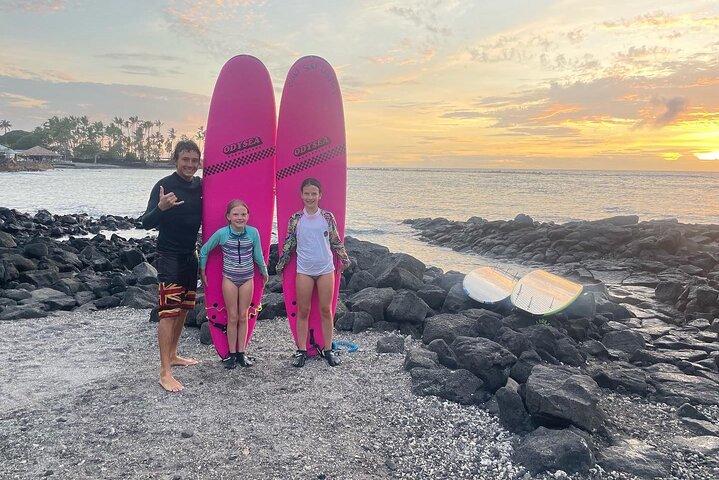 Kona Surf Lesson in Kahaluu