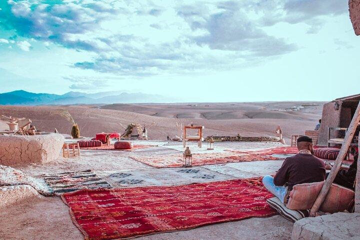 Agafay Desert Camel Ride from Marrakech with Dinner & Live Music