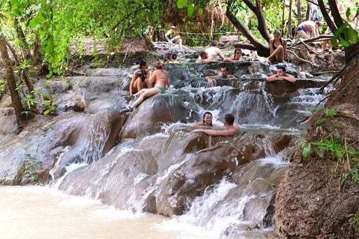 KRABI: ジャングルツアー（エメラルドプール-温泉-滝）ランチ付き