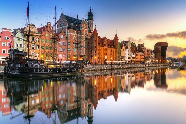 Gdansk de noche - recorrido a pie