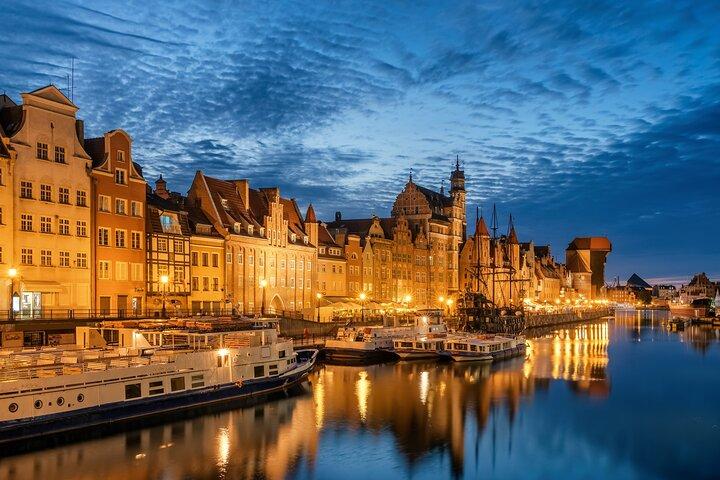 Gdansk de noche - recorrido a pie