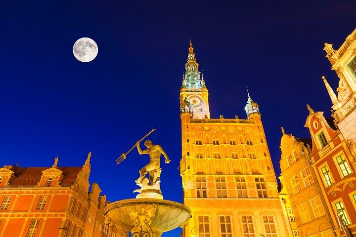 Gdansk de noche - recorrido a pie