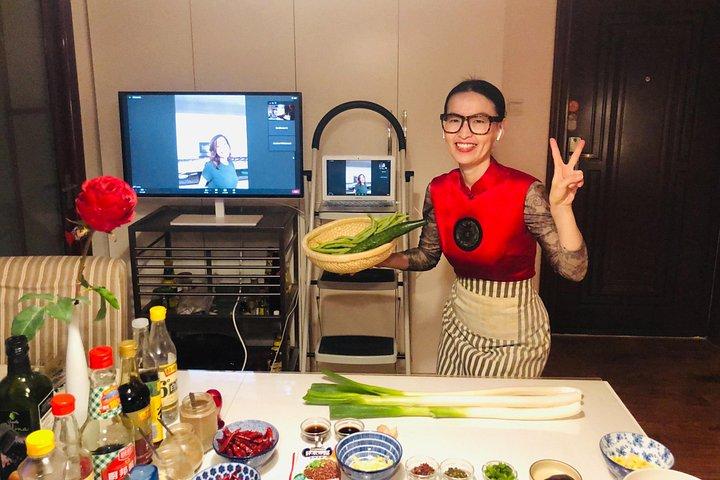 Sunflower Liによるオンライン料理教室チャーハン