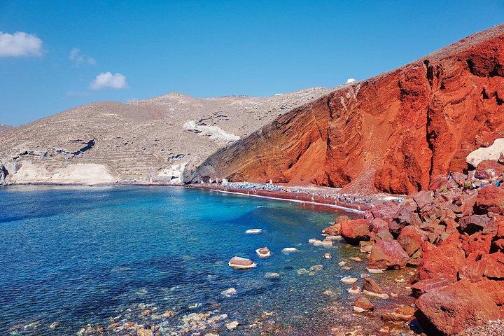 サントリーニ島のプライベート ガイド付き 1 日ツアー