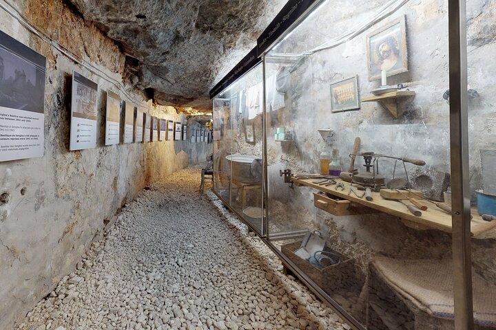 Halv dag til Aviation Museum, Mosta Dome og WWII Shelters inkl. maltesisk tallerken