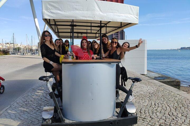Beer Bike Ride in Lisbon
