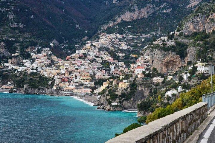 Visite de Positano, Sorrente et Pompéi au départ de Naples