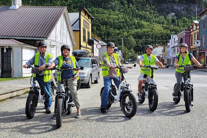 Skagway Highlights Electric Bike Tour with Gold Panning