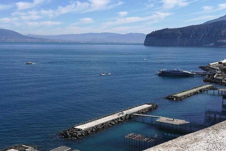 Visite de Positano, Sorrente et Pompéi au départ de Naples