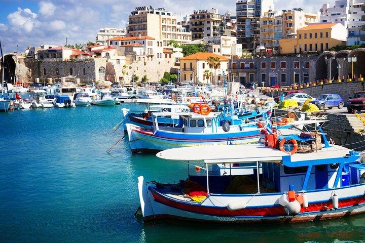 Knossos Palace & historiske Heraklion City Tour, med gamle marked
