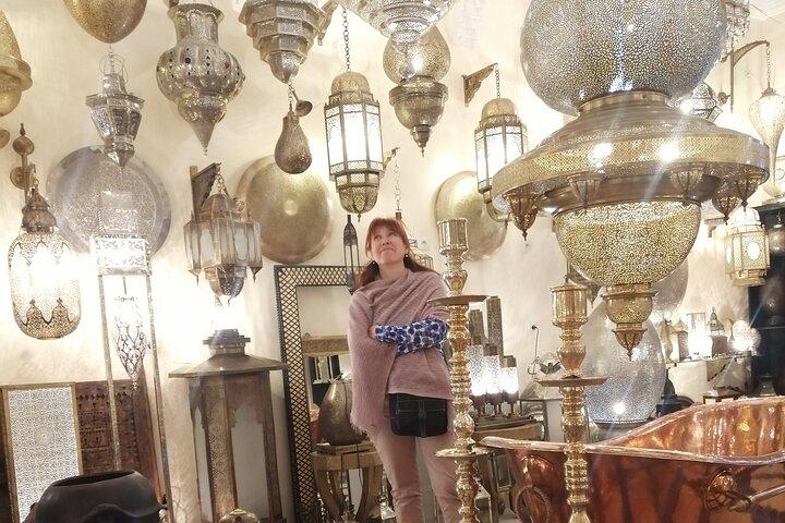 Marrakech Souk-tur med osagda berättelser i Marrakech.