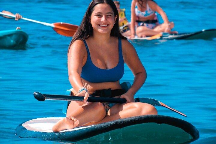 Paddleboarden bij Acapulco's Bay