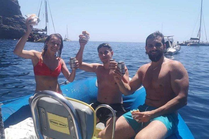 シーサファリ、イルカ、クジラ、シュノーケリング、スナックとドリンク、2時間のスピードボート