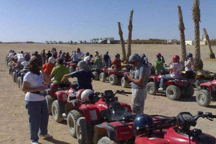 Quad Biking in Sharm El sheikh Desert, Party, Dinner