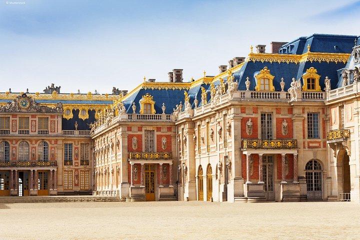 De Paris: Visite en direct du château de Versailles avec accès aux jardins